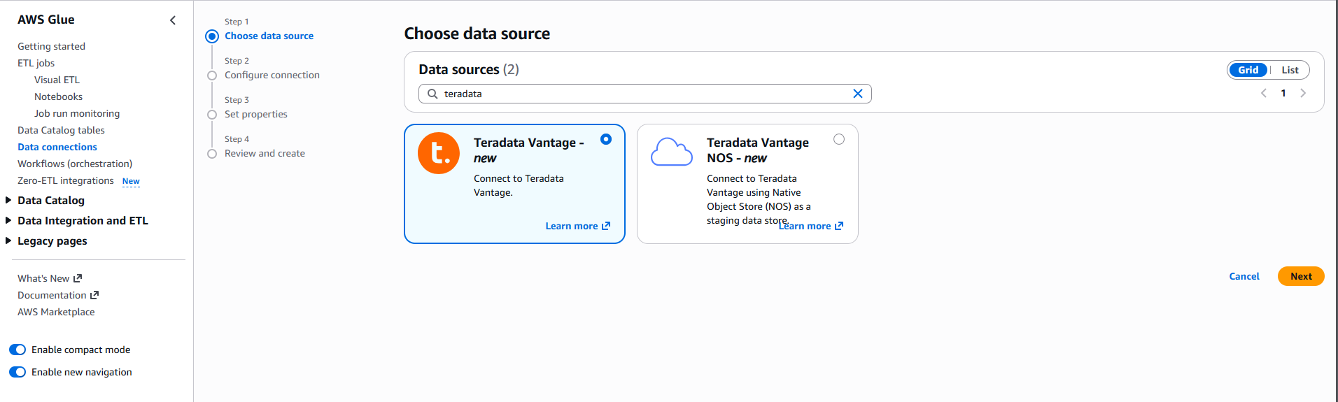 teradata type