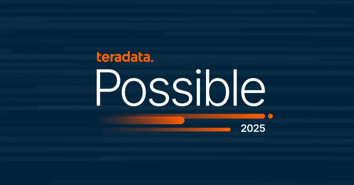 Connect, learn, and build with the Teradata Developer Community at Possible 2025