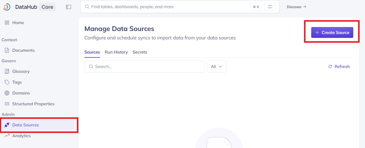Create New Source