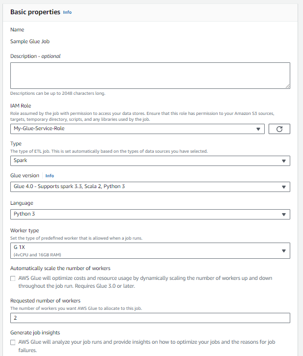 script configurations