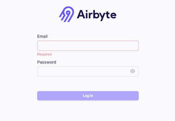 Airbyte UI