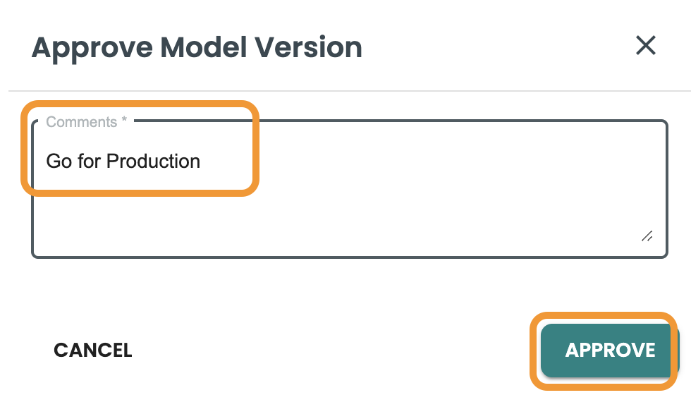 ModelOps 承認